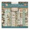 Stamperia Backgrounds Double-Sided Paper Pad 8"X8" 10/Pkg-Gardens of Time